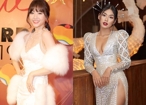 Cùng phá tan tành dress code của Elle Style Awards, nào ngờ Hari Won phải "chào thua" một cô nàng bốc lửa