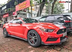 Dân chơi Lào Cai mang Ford Mustang độ phong cách chẳng giống ai tới Hà Nội