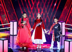 Hát mashup 3 miền 'hay đẳng cấp', Hiểu Minh - Thúy Nga - Minh Ngọc khiến dàn HLV The Voice Kids thán phục