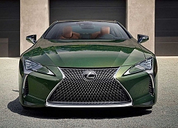 Lexus LC Inspiration Series 2020 "lịch thiệp" hơn trong màu xanh quân đội