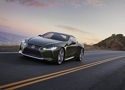 Lexus LC500 xuất hiện với màu sơn xanh lạ mắt