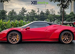 Siêu xe Ferrari 458 Italia tiên phong độ widebody Liberty Walk chính hãng tại Việt Nam