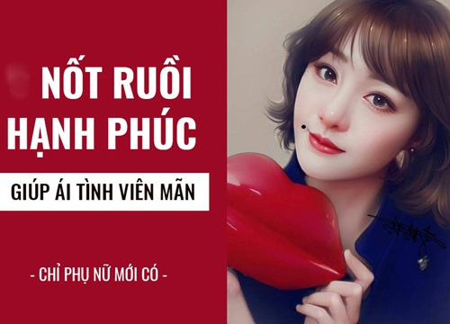 Xem tướng nốt ruồi và nhân tướng học không khó để nhận ra rằng, phụ nữ có nốt ruồi này ví như Tây Thi, nắm giữ trái tim chồng cả đời.