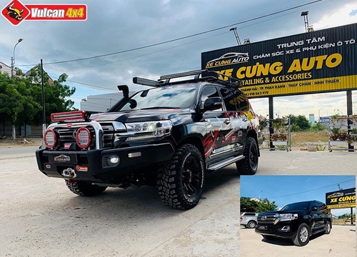 Toyota Land Cruiser 2019 độ "full bài" off road từ xưởng độ Vulcan4x4