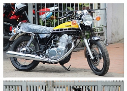 Yamaha YB125 dọn nhẹ kiểu Scrambler, tem Speed Block nổi bật tại Hà Nội