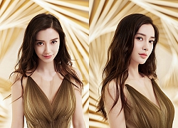 Hậu ly hôn, 'Gái một con' Angelababy diện váy khoét ngực xinh đẹp tựa nữ thần