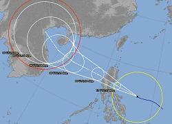 Áp thấp mạnh thành bão, hùng hổ tiến vào Biển Đông