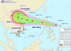 Áp thấp nhiệt đới mạnh lên thành bão Podul, gió giật cấp 10