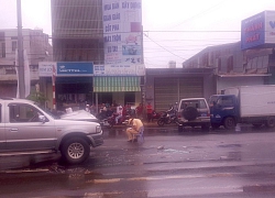 Ba ô tô tai nạn liên hoàn trên đường Hồ Chí Minh, 2 người bị thương