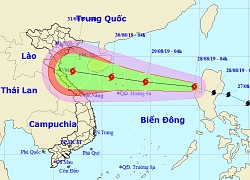 Bão Podul đi vào Biển Đông, hướng thẳng Bắc Trung Bộ