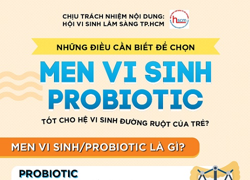 5 tiêu chí chọn men vi sinh phù hợp với trẻ