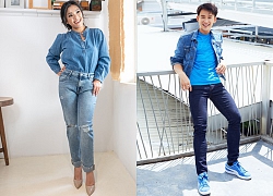 Gia đình Phương Vy, MC Quang Bảo năng động với denim