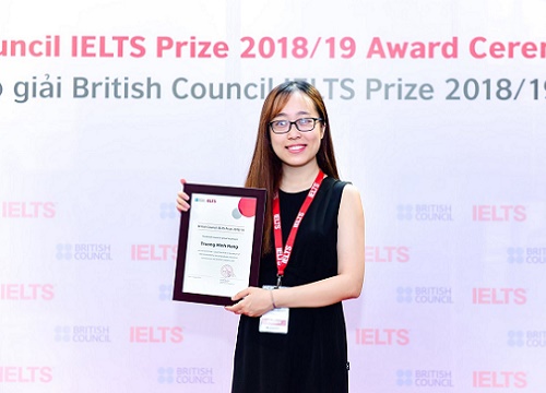 Gương mặt tiêu biểu cuộc thi IELTS Prize: Ước mơ trở thành chuyên gia giáo dục