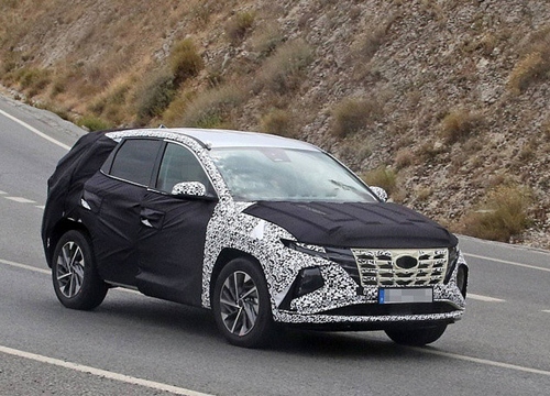 Hyundai Tucson 2021 lộ diện trên đường thử