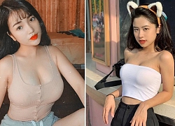 "Hot girl tạp hoá" Hàn Hằng vs girl xinh vòng ngực 108cm: Cùng mê diện áo quây và bikini khoe dáng triệt để, ai gợi cảm hơn?