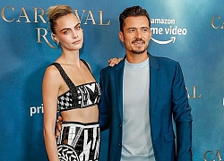 Orlando Bloom lúng túng khi đóng cảnh ân ái với Cara Delevingne