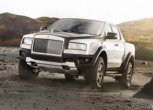 Rolls-Royce Cullinan hóa thân thành bán tải chất lừ