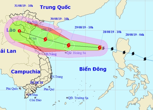 Sẵn sàng phương án ứng phó bão số 4 đang hướng vào đất liền nước ta