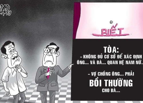 Bị kiện vì... tự tung tin mình ngoại tình!