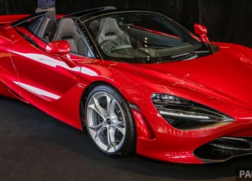 Siêu xe mui trần McLaren 720S Spider "hạ lốp" tại Malaysia, giá từ 6,75 tỷ VNĐ