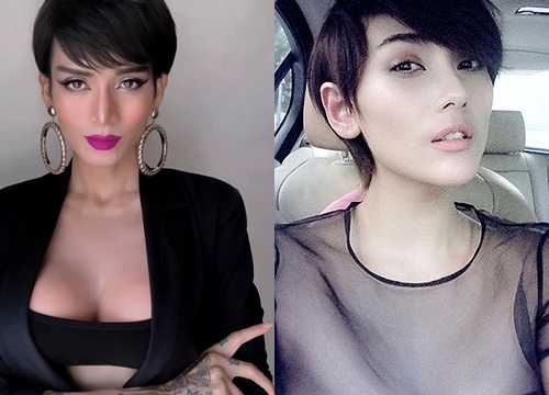 BB Trần khoe ảnh tomboy với vòng 1 bốc lửa, giống y chị em sinh đôi với Võ Hoàng Yến