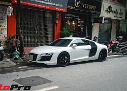 Dân chơi mang Audi R8 duy nhất tại Hà Nội xuống phố ngày Quốc khánh