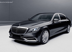 Mercedes-Maybach S650 dát vàng hồng toàn bộ nội thất