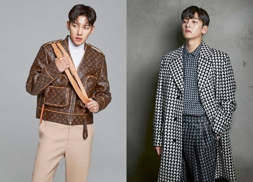 Ji Chang Wook diện cả cây Louis Vuitton kén người mặc trên tạp chí