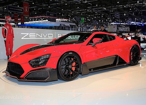 "Lác mắt" nhìn cánh gió chủ động của hypercar Zenvo TSR-S xoay trở