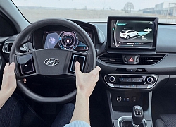 Tìm hiểu vô-lăng tích hợp màn hình cảm ứng của Hyundai