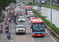 TPHCM: Giao thông "dễ thở" ngày đầu nghỉ lễ