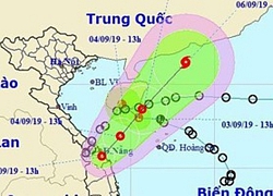 Bão Kajiki đổ vào Trung bộ, rồi quay ngược ra biển Đông