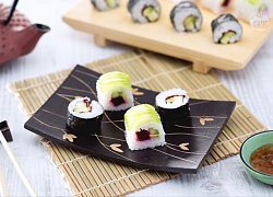 Cách làm sushi chay thanh đạm ngon miệng