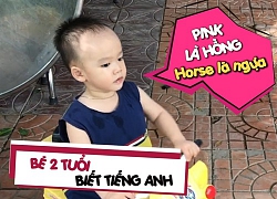 Cậu bé 2 tuổi ở miền Tây đọc tiếng Anh như gió khiến cả vùng ngỡ ngàng