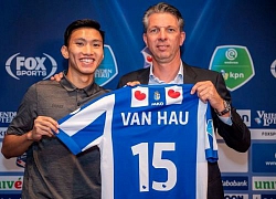 CLB Heerenveen được một công ty Việt Nam hỗ trợ trả lương cho Văn Hậu