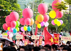 Lễ khai giảng không thả bóng bay