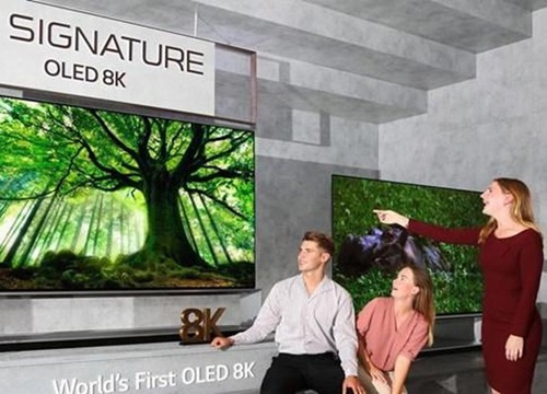 LG sắp phát hành mẫu tivi OLED 8K trên thị trường toàn cầu