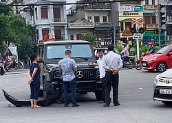 Mercedes-AMG G 63 Edition 1 đầu tiên gặp nạn tại VN, rụng cản trước