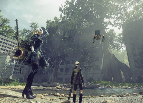 NieR: Automata - Bom tấn đình đám từng suýt chết yểu bởi nhà phát triển ... ngại dậy sớm