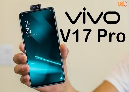 Rò rỉ hình ảnh quảng cáo Vivo V17 Pro với camera selfie kép