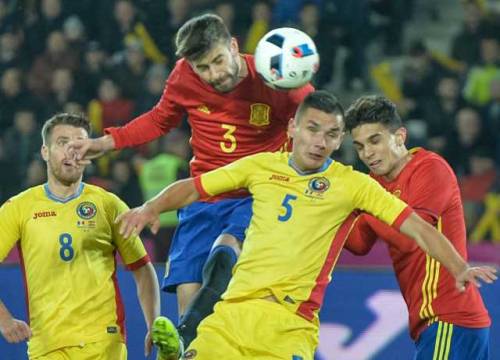 Romania Tây Ban Nha: "Bò tót" thăng hoa, xây chắc ngôi đầu (Vòng loại EURO 2020)