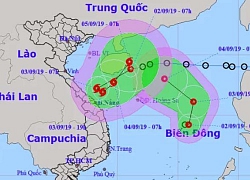 Tin mới nhất về 'song trùng' áp thấp nhiệt đới