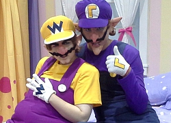 Waluigi anh chàng nghịch ngợm đồng hành cùng Wario trong phim Mario