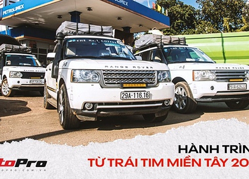 Ông Đặng Lê Nguyên Vũ chi hàng trăm triệu đồng đổ xăng Range Rover trong Hành trình từ trái tim miền Tây