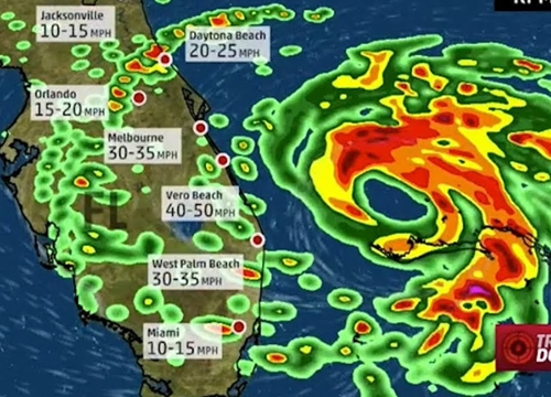 Bão Dorian đổ bộ Carolina sau khi tàn phá Bahamas