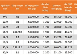 CW đầu tiên đáo hạn với mức lãi 250%