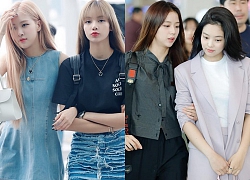 BLACKPINK lại gây náo loạn sân bay: "Kín cổng cao tường" mà sao vẫn hot hòn họt thế này?