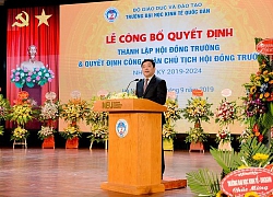 Bộ GD&ĐT công nhận Chủ tịch Hội đồng Trường - trường ĐH Kinh tế quốc dân