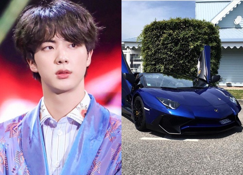 Chưa phải giàu nhất BTS, anh cả Jin lại gây choáng vì "tậu" Lamborghini 12 tỉ bổ sung vào BST siêu xe thể thao