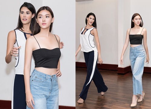 Hoa hậu Quốc tế Mariem đích thân thị phạm cho Tường San trước thềm tham dự Miss International 2019